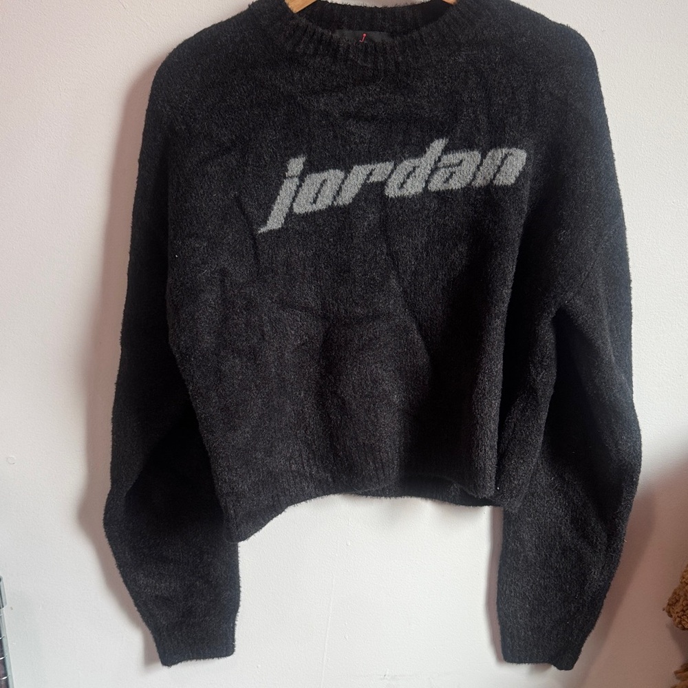 Jordan Charcoal Gray Women's Sweater